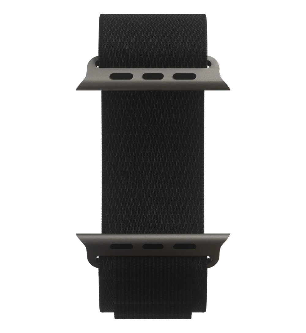 Alpine Loop - For Apple Watch 42/44/45/49 - Black - Image 8