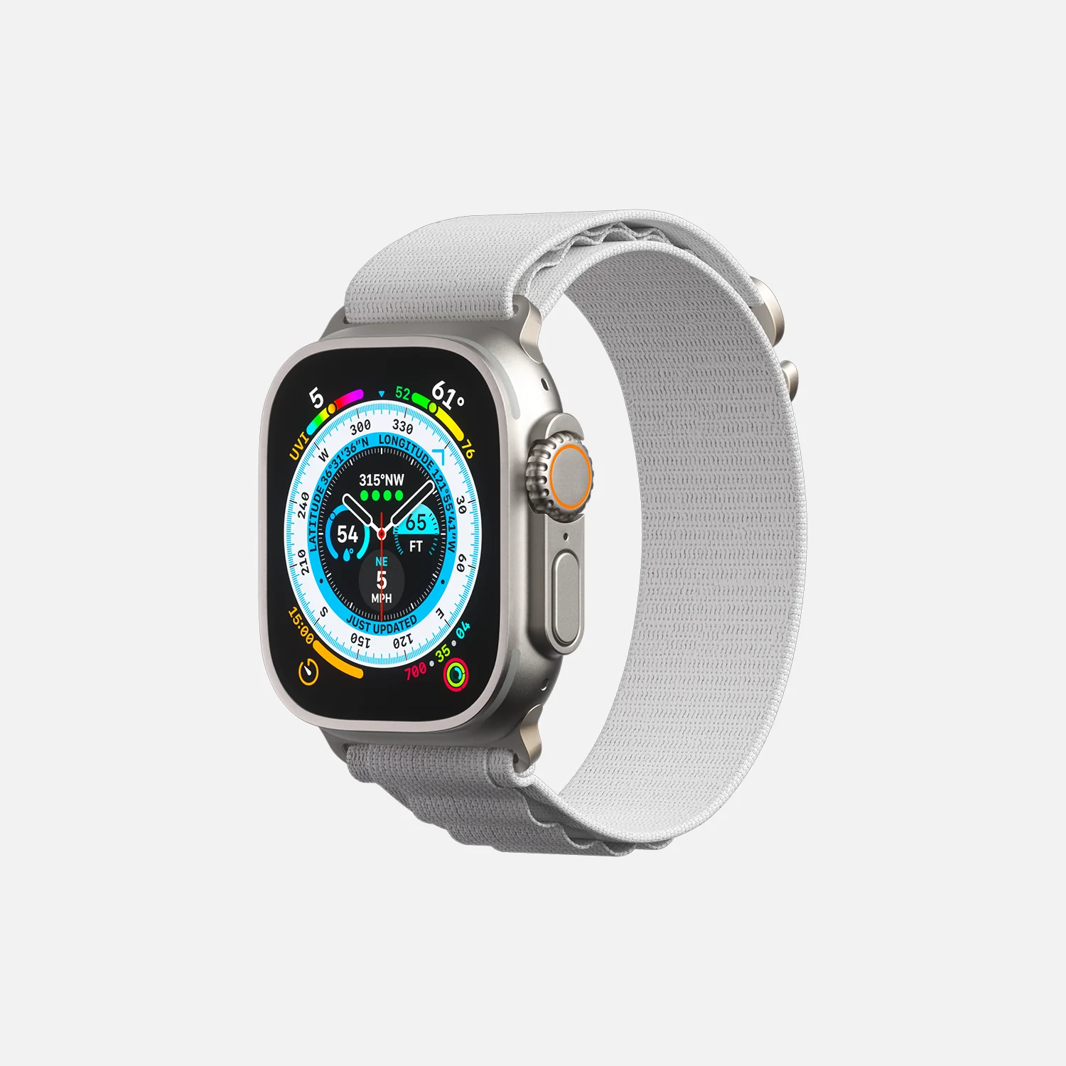 Alpine Loop - For Apple Watch 42/44/45/49 - White