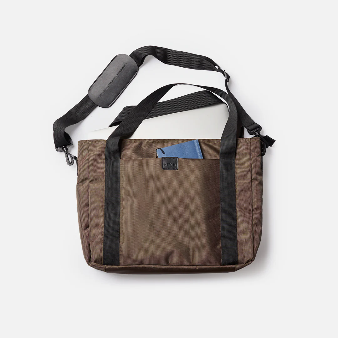 CARRY-ALL Tote Bag - Brown/Olive - Image 5