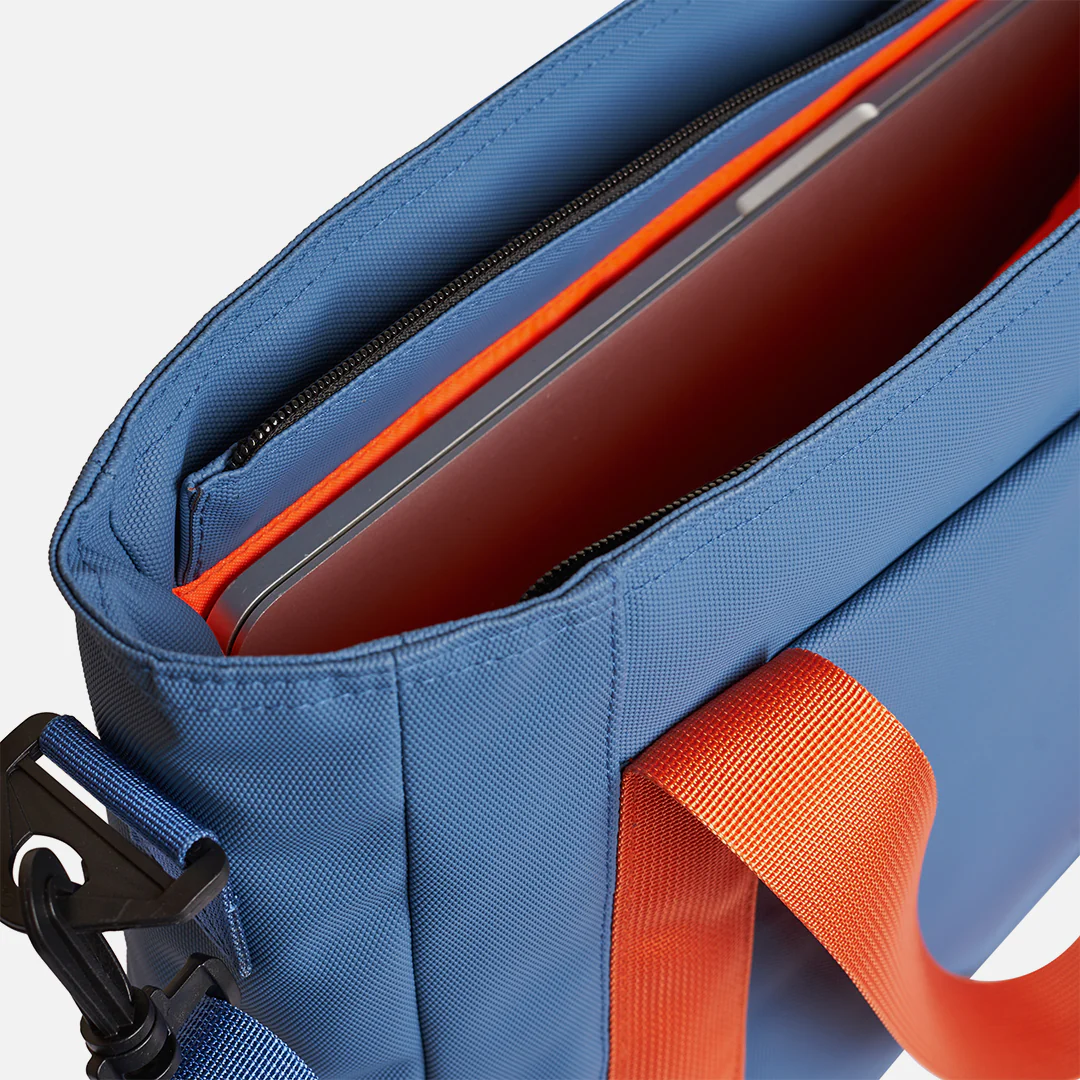 CARRY-ALL Tote Bag - Navy/Orange - Image 4