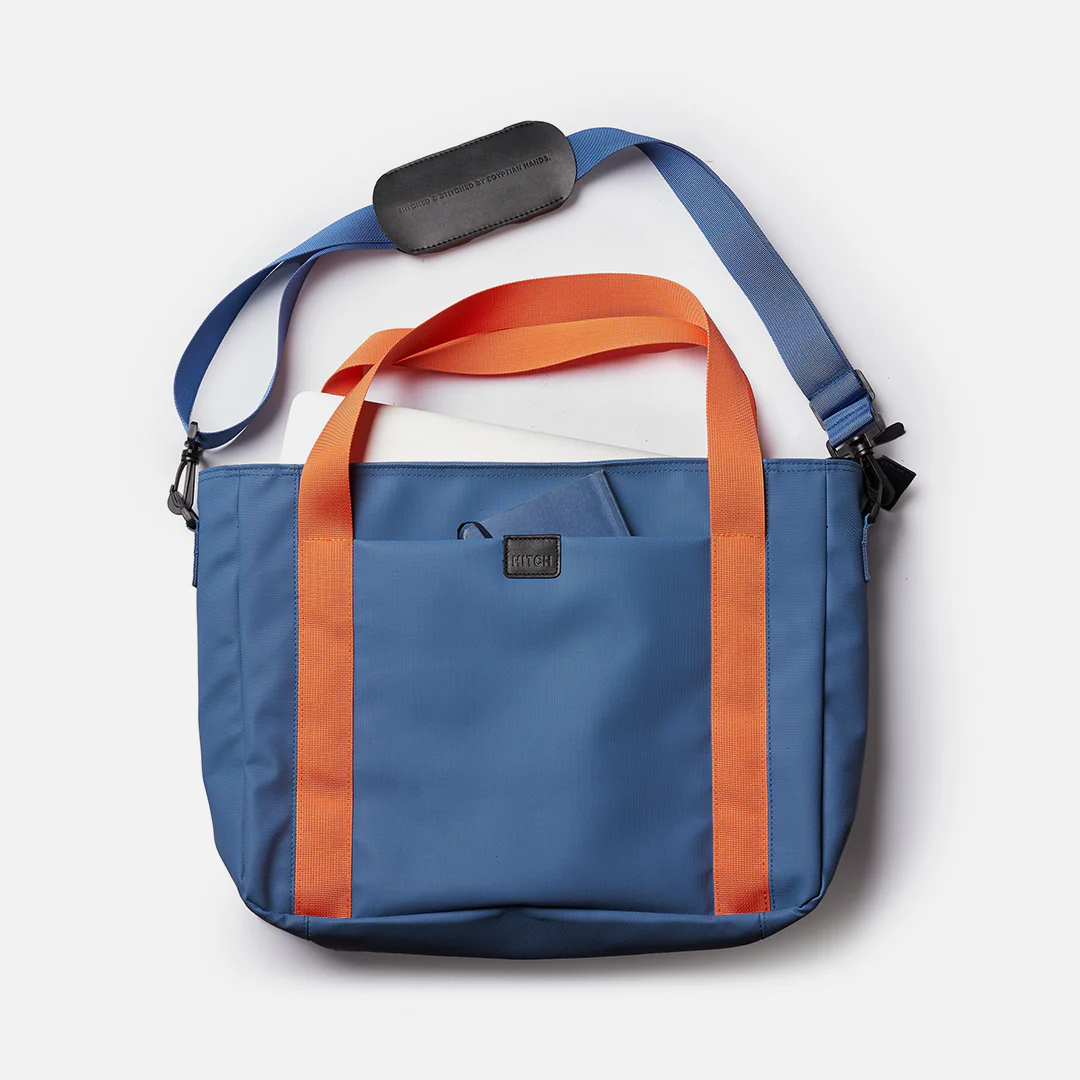 CARRY-ALL Tote Bag - Navy/Orange - Image 5