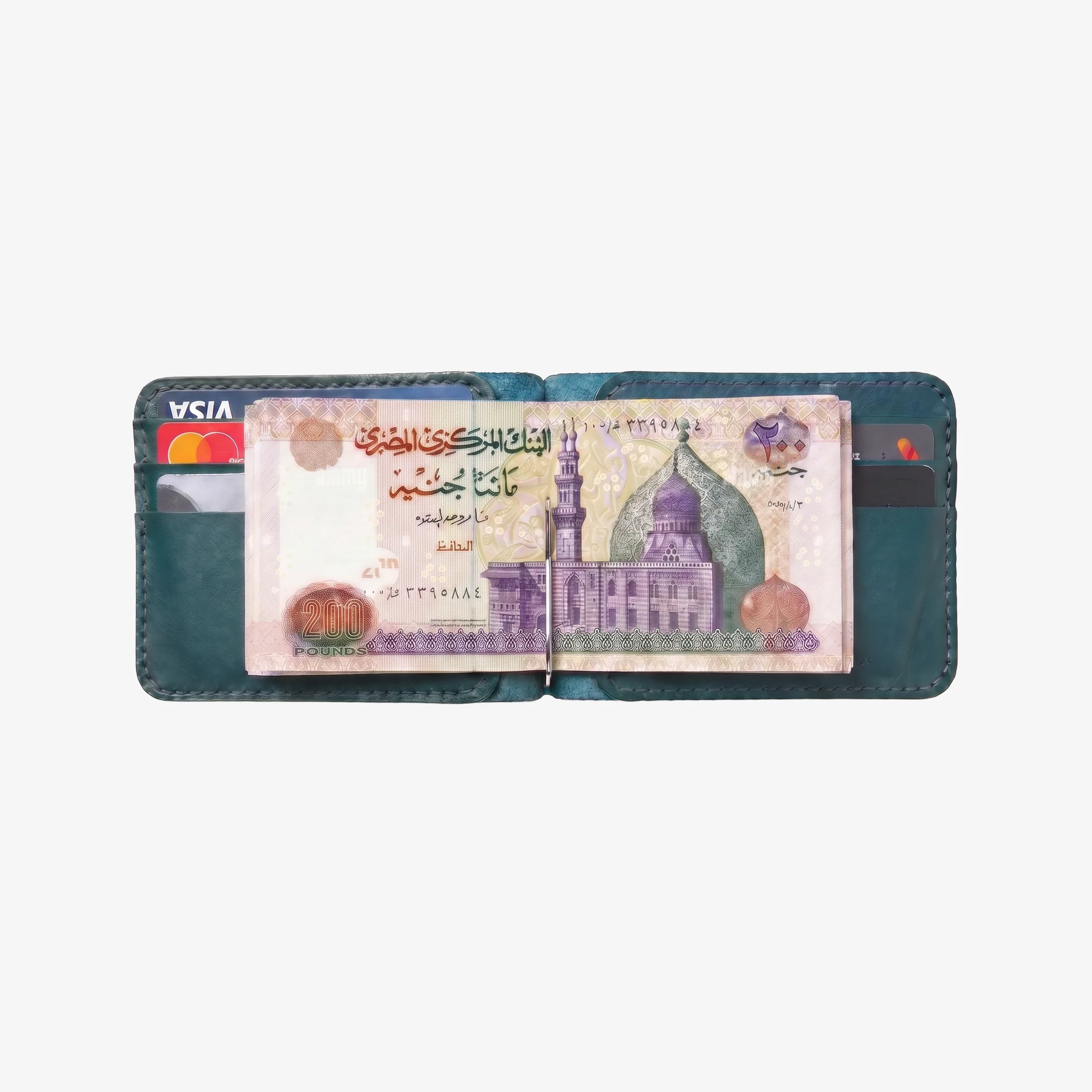 CLIP - Bifold Wallet - Blue - Image 2