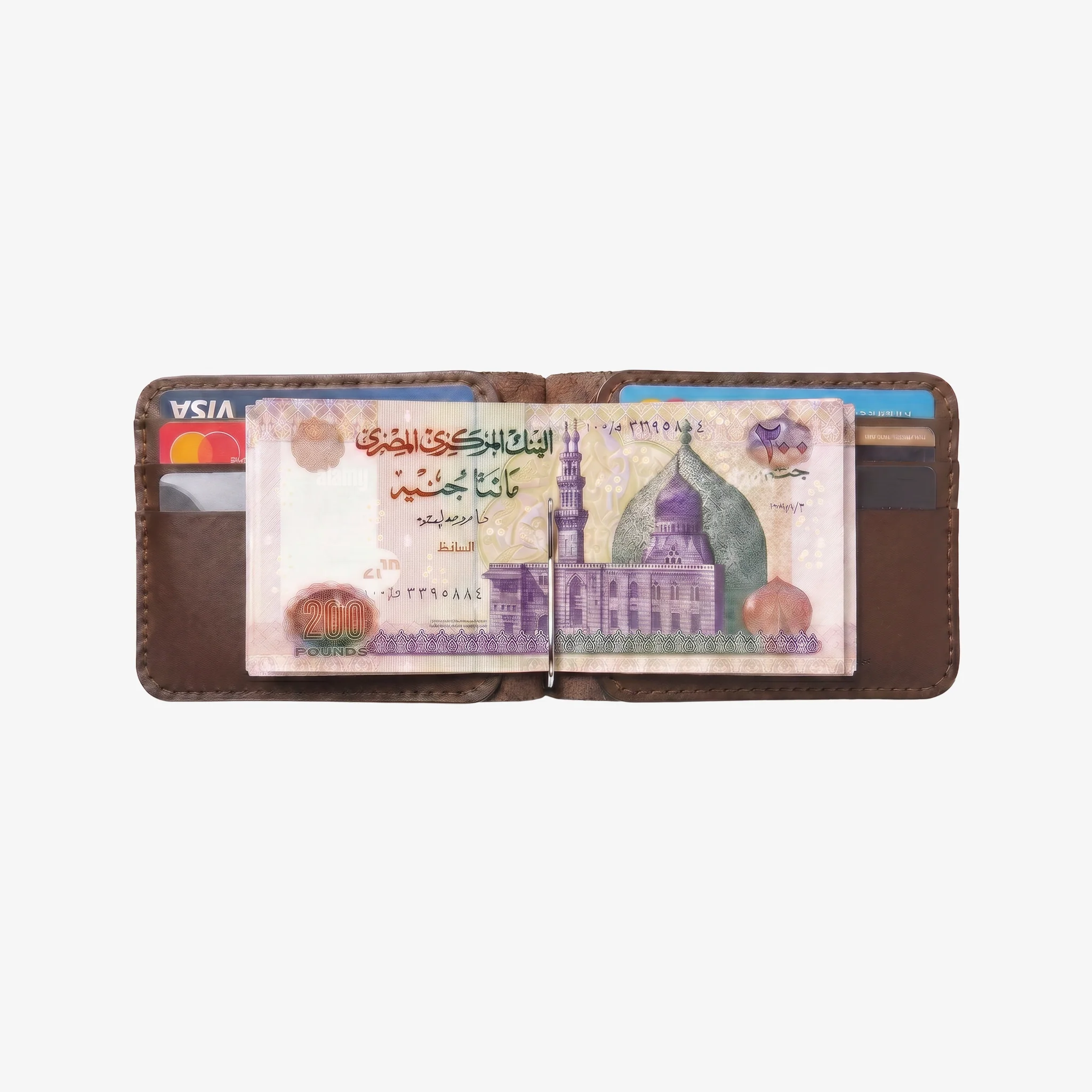 CLIP - Bifold Wallet - Brown - Image 3