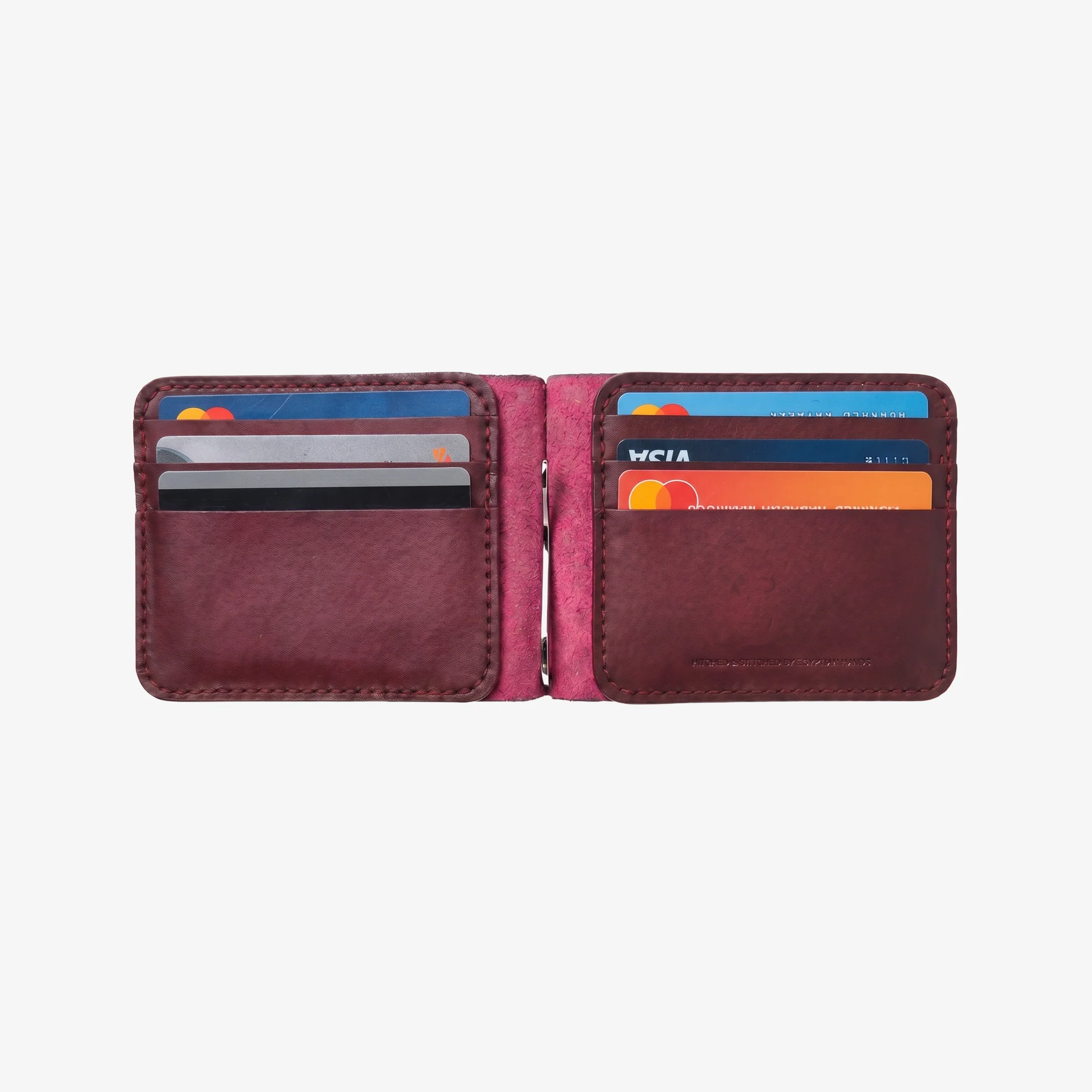 CLIP - Bifold Wallet - Burgundy - Image 4