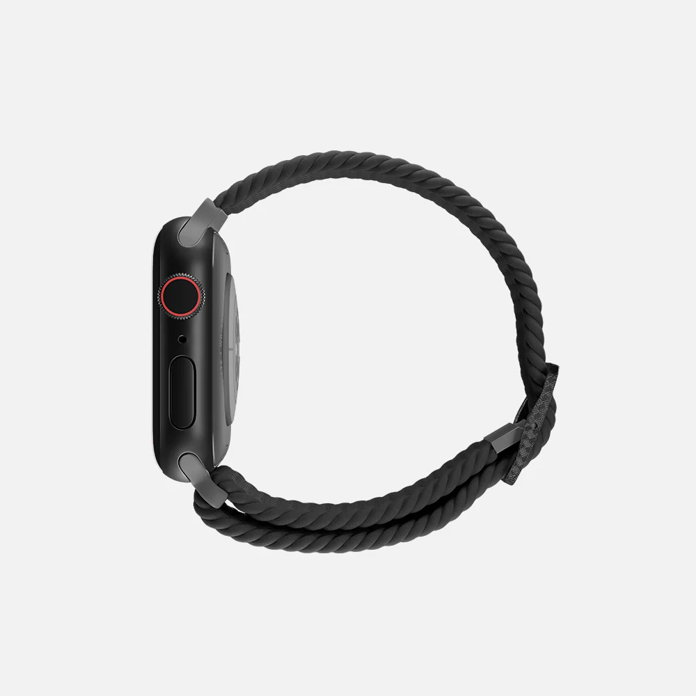 Flexible Braided Solo Loop - For Apple Watch - Gray - Image 3