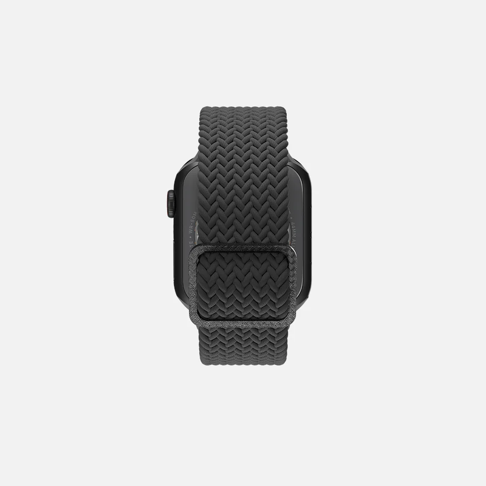 Flexible Braided Solo Loop - For Apple Watch - Gray - Image 5