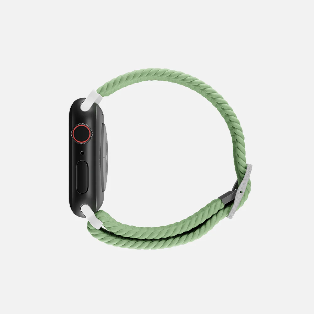 Flexible Braided Solo Loop - For Apple Watch - Mint - Image 3