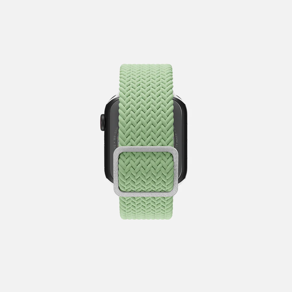 Flexible Braided Solo Loop - For Apple Watch - Mint - Image 5