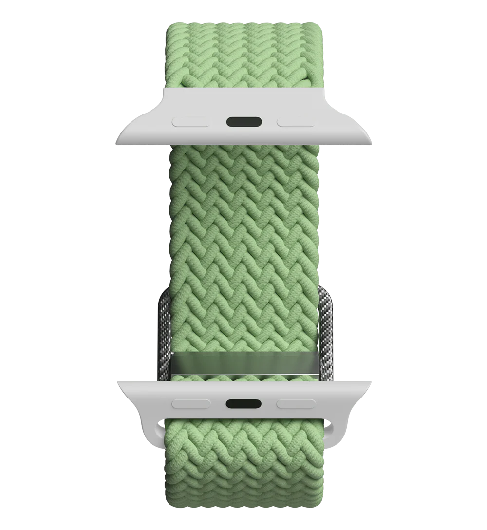Flexible Braided Solo Loop - For Apple Watch - Mint - Image 8