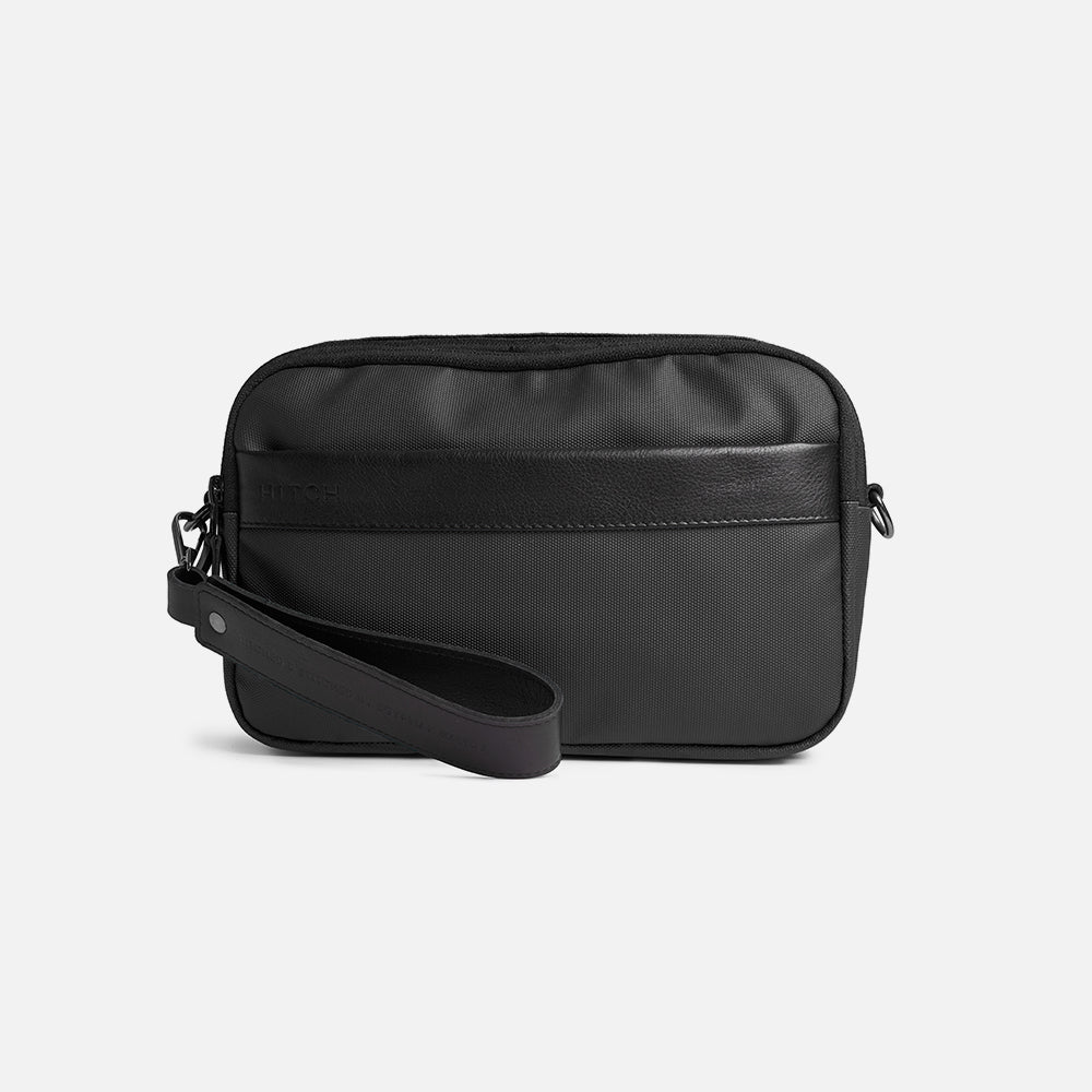Flux — Urban Crossbody Bag - Black - Image 6