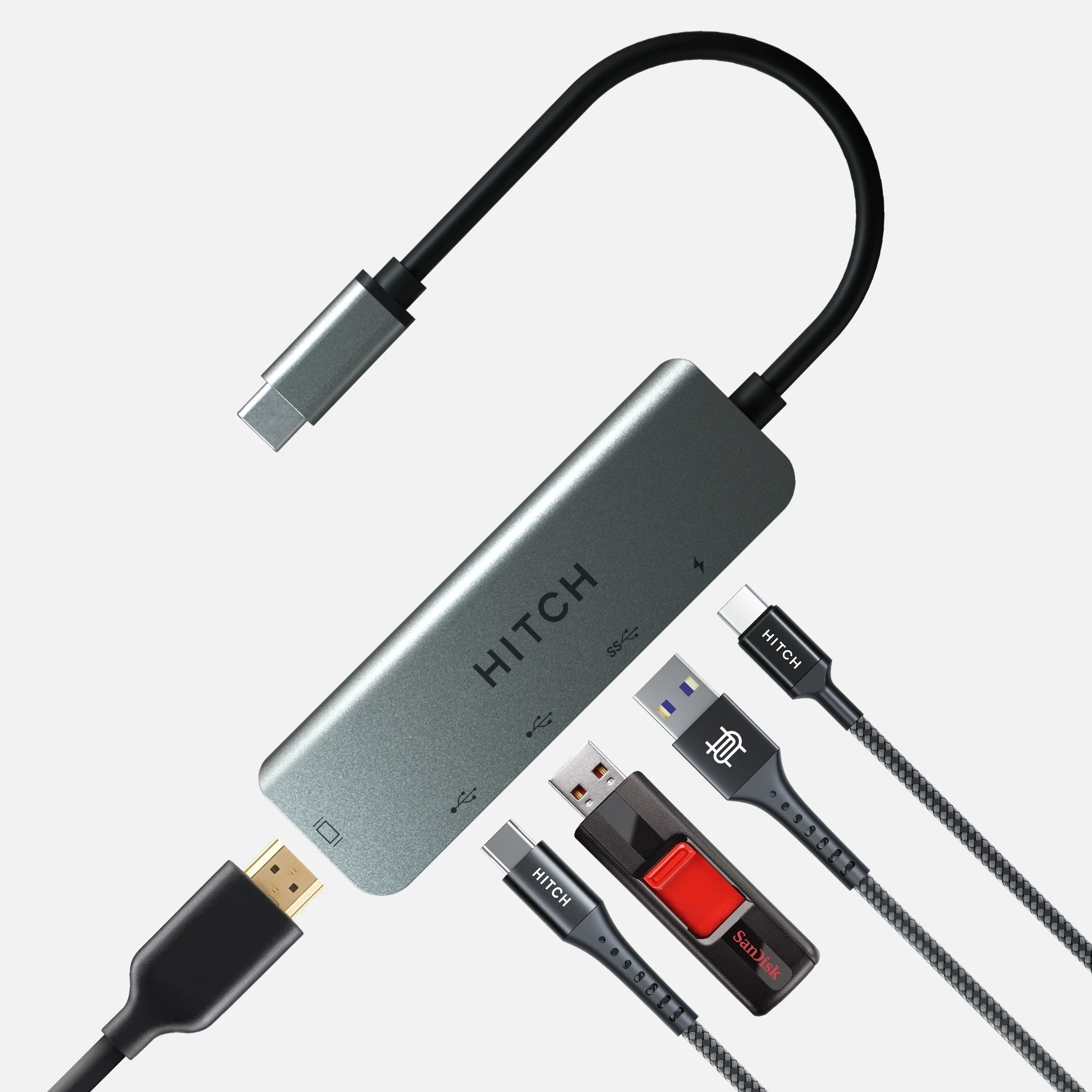Mini Pro HUB - 5 in 1 USB-C Multiport Adapter - Image 6