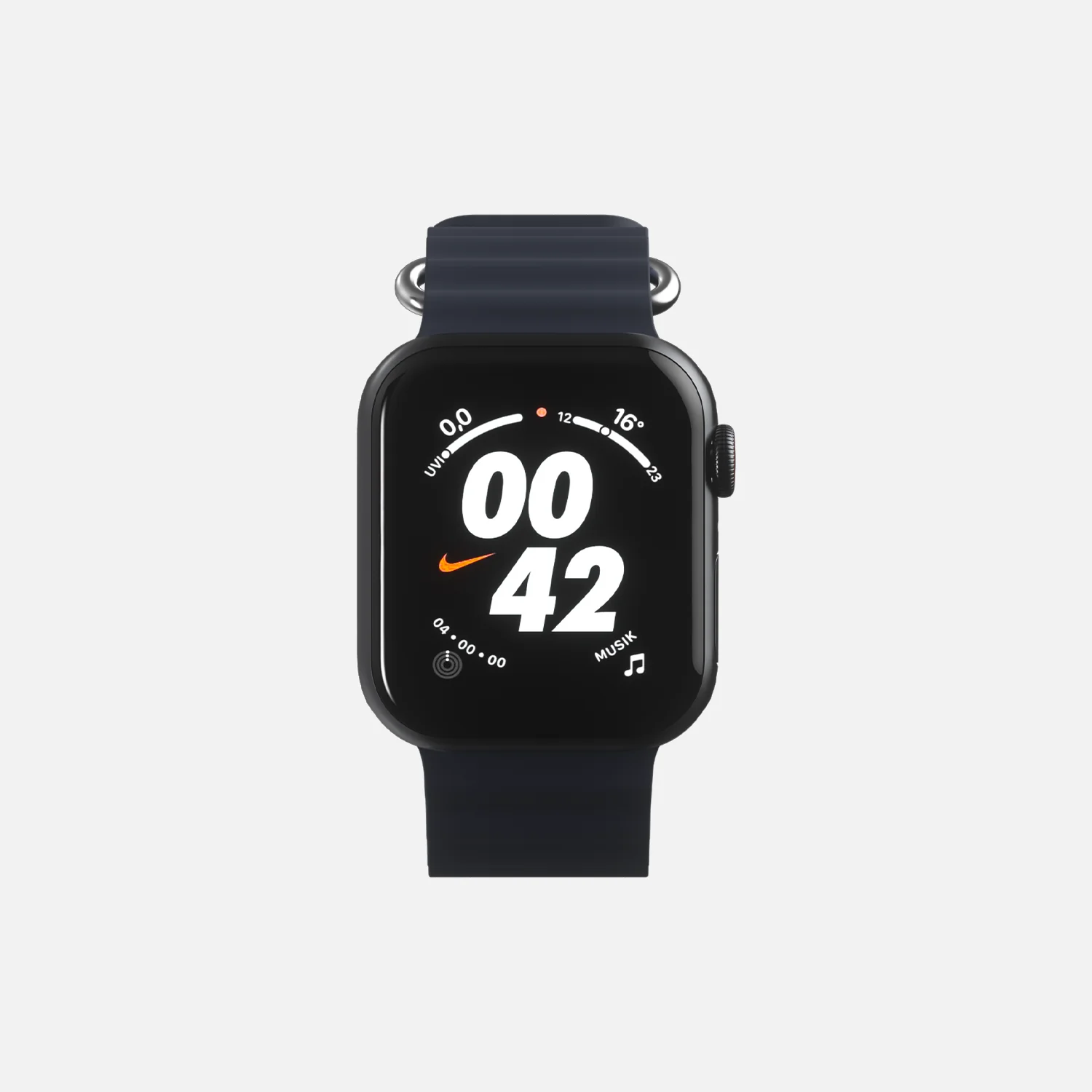Ocean Band for Apple Watch - 42/44/45/49 - Dark Gray - Image 4