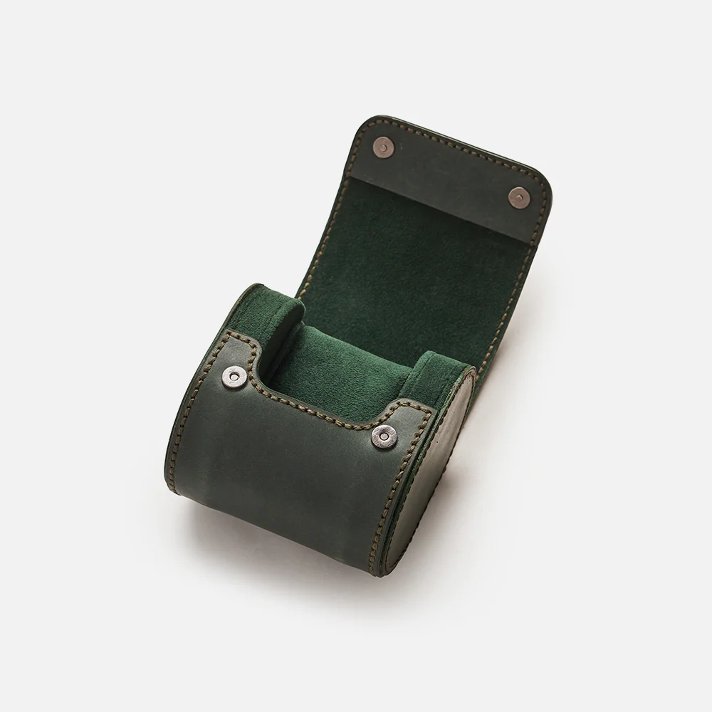 Premium Watch Case - Natural Leather - Fits 1 Watch - Image 10