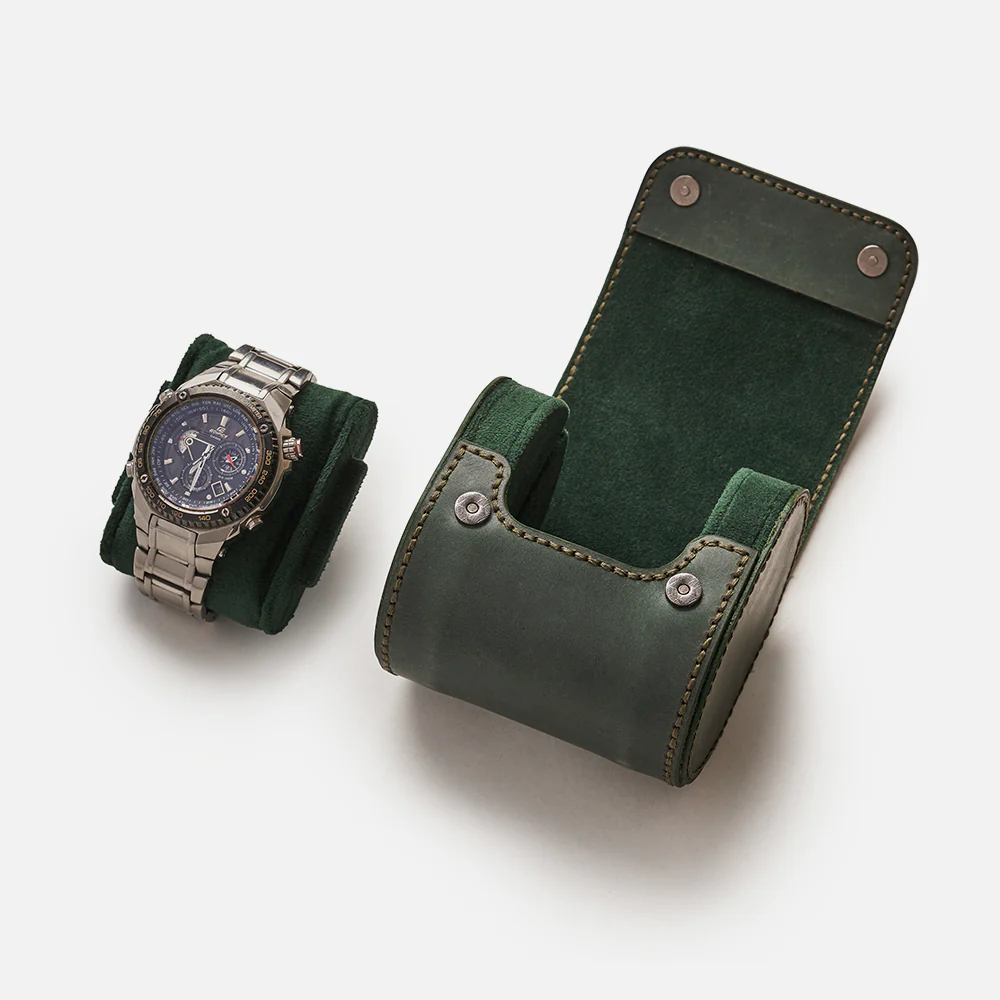 Premium Watch Case - Natural Leather - Fits 1 Watch - Image 3