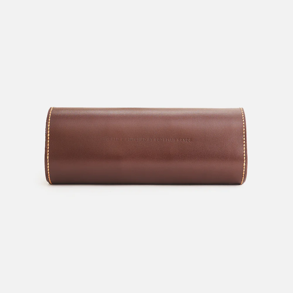Premium Watch Case - Natural Leather - Fits 3 Watches - Image 10