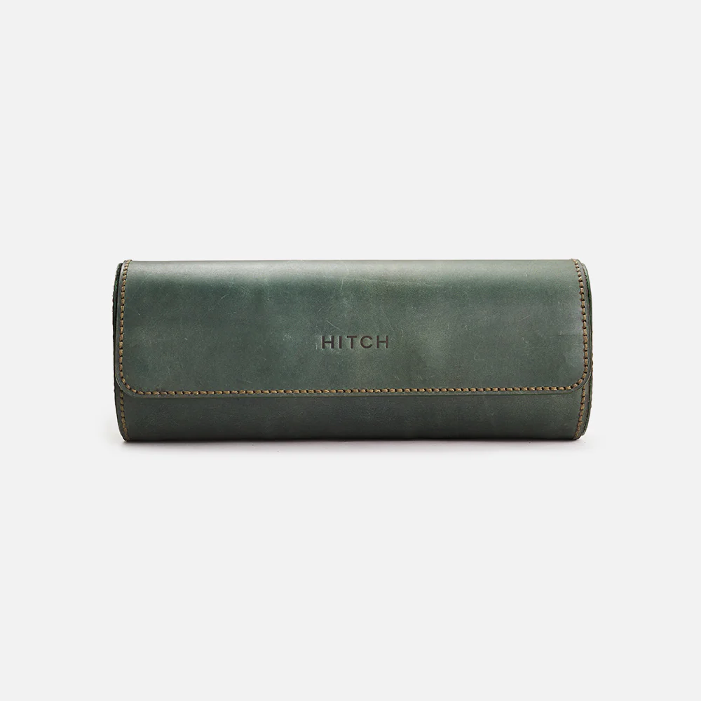 Premium Watch Case - Natural Leather - Fits 3 Watches - Image 15