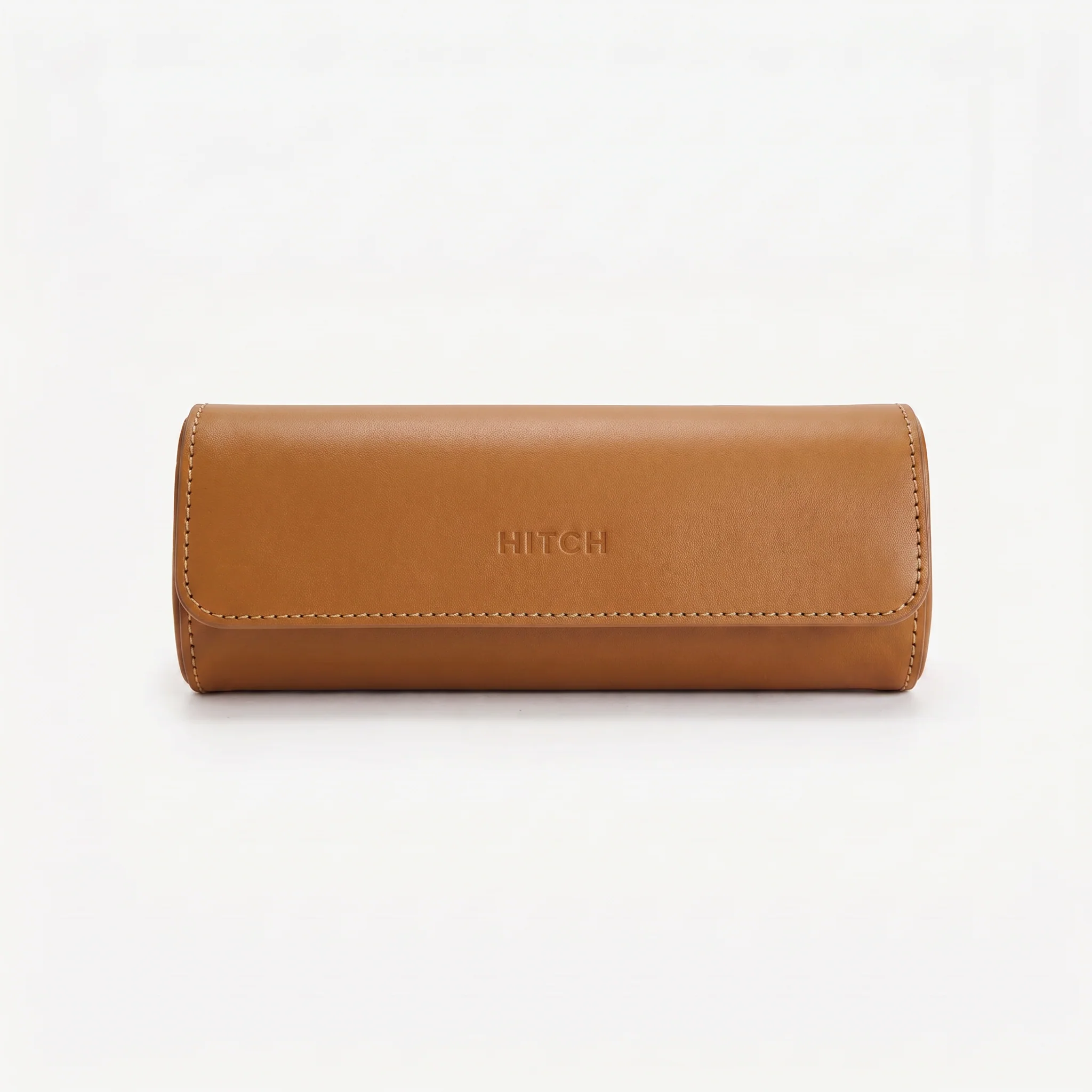 Premium Watch Case - Natural Leather - Fits 3 Watches - Image 24