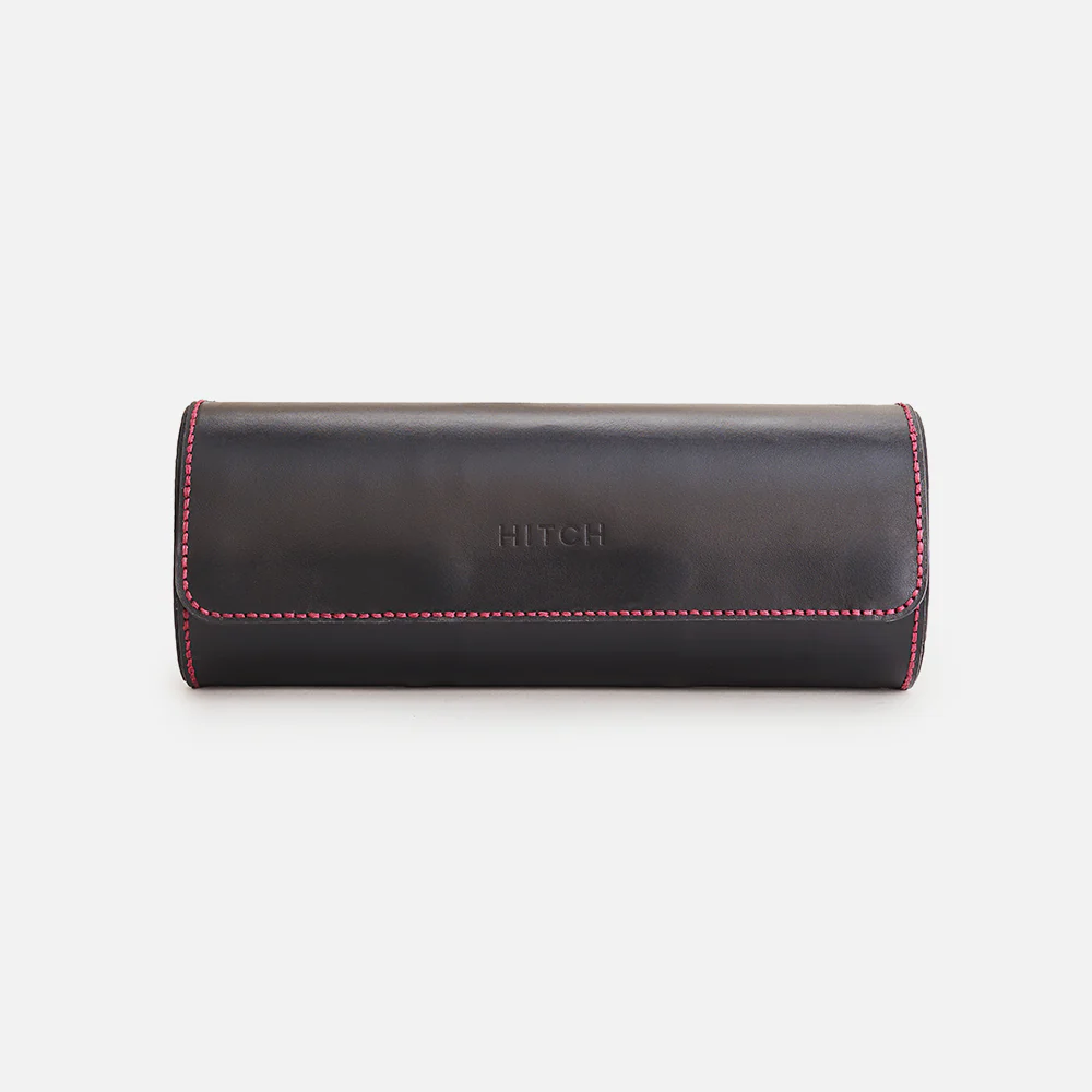 Premium Watch Case - Natural Leather - Fits 3 Watches - Image 6