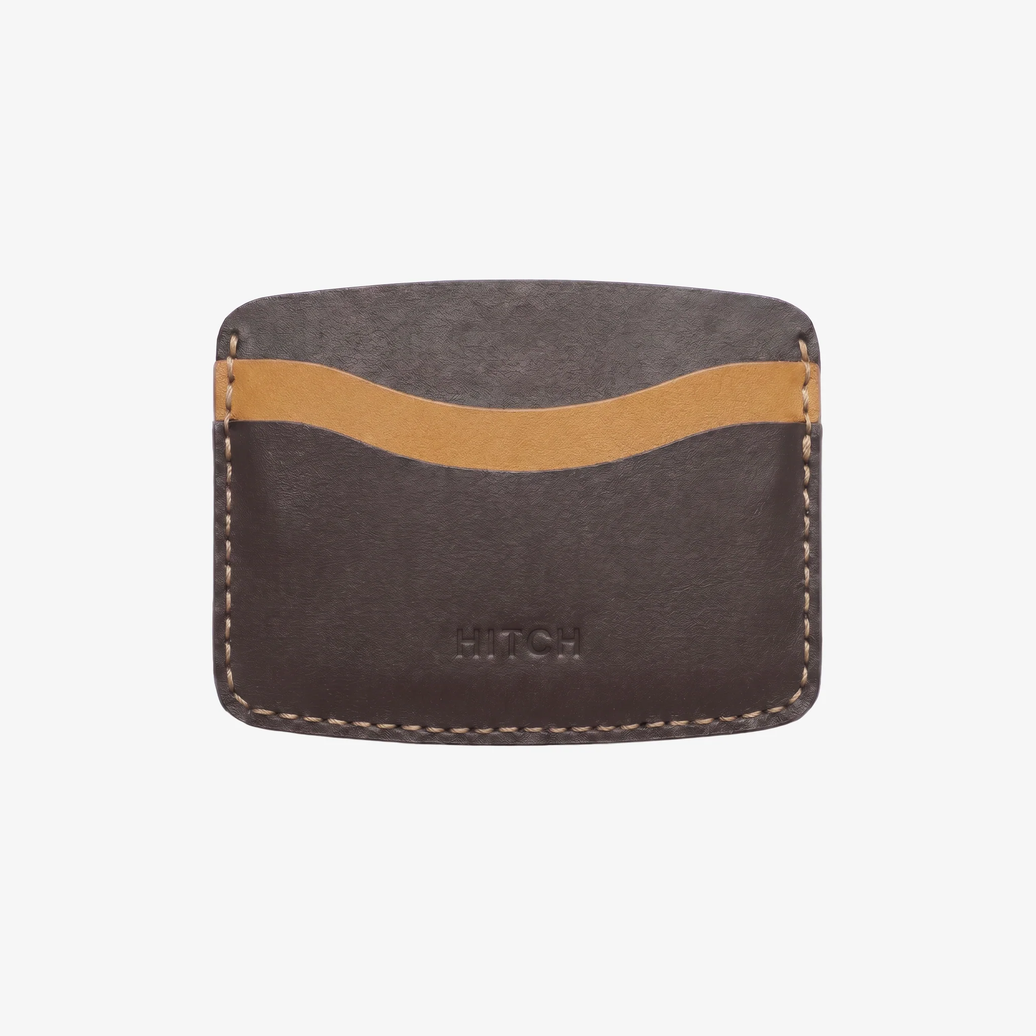 Ripple Cardholder - Brown / Camel