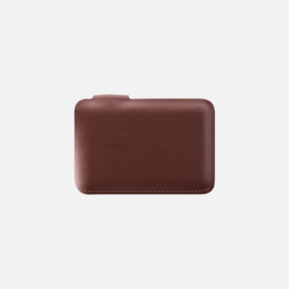 Snap Cardholder - Black/Brown - Image 5