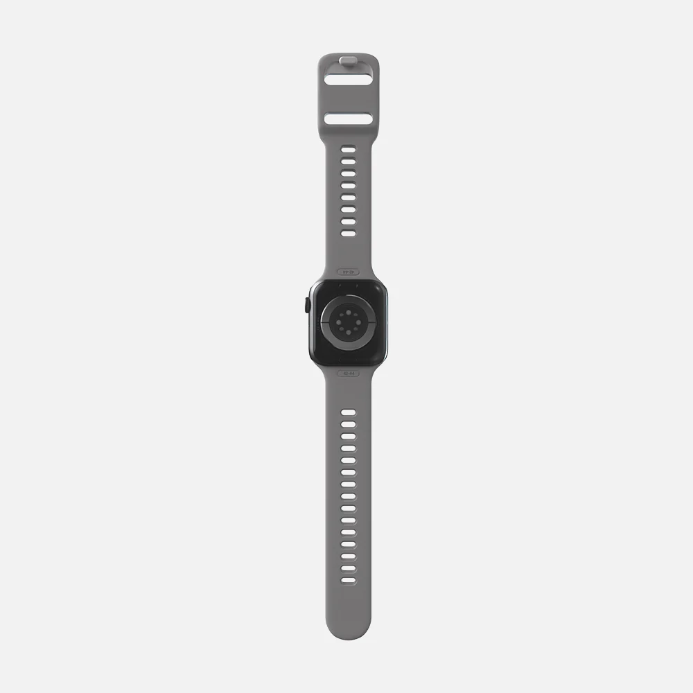 Sport Band For Apple Watch - Gray - 42/44/45mm - Image 6