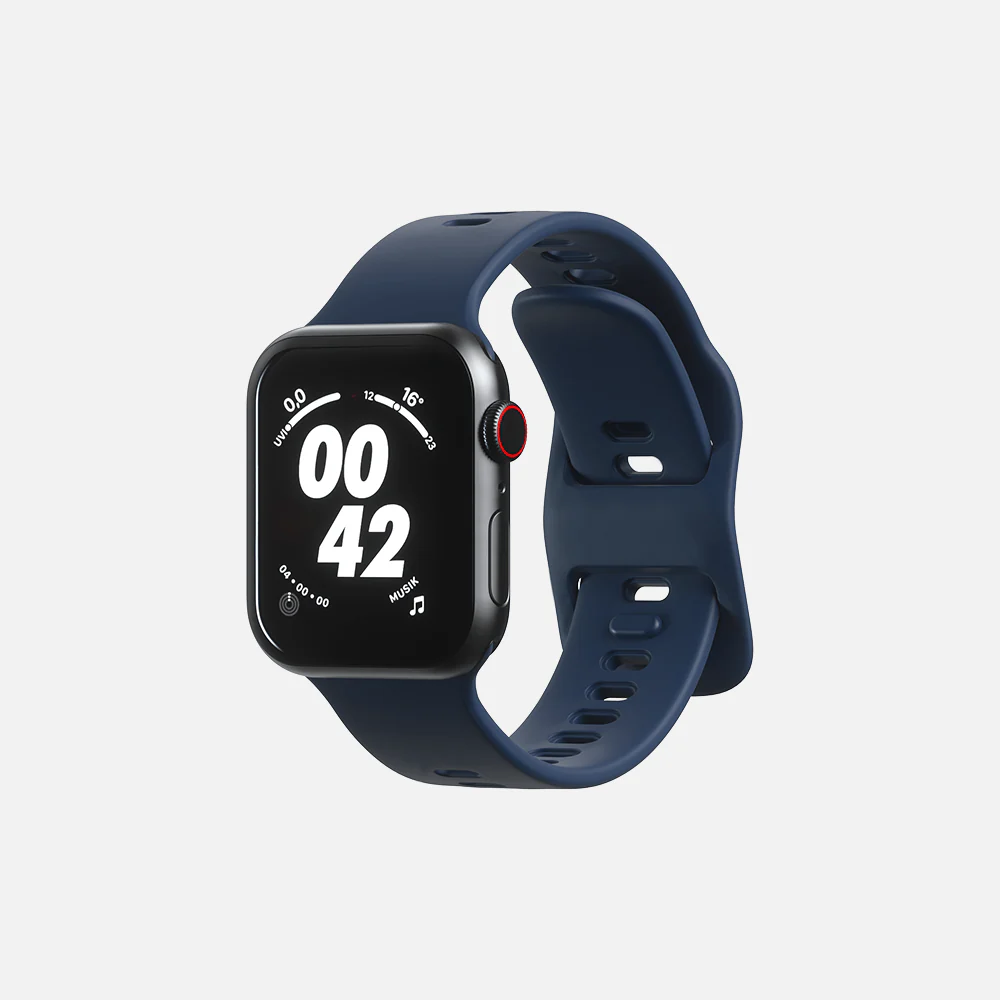Sport Band For Apple Watch - Navy - 42/44/45mm - Image 2