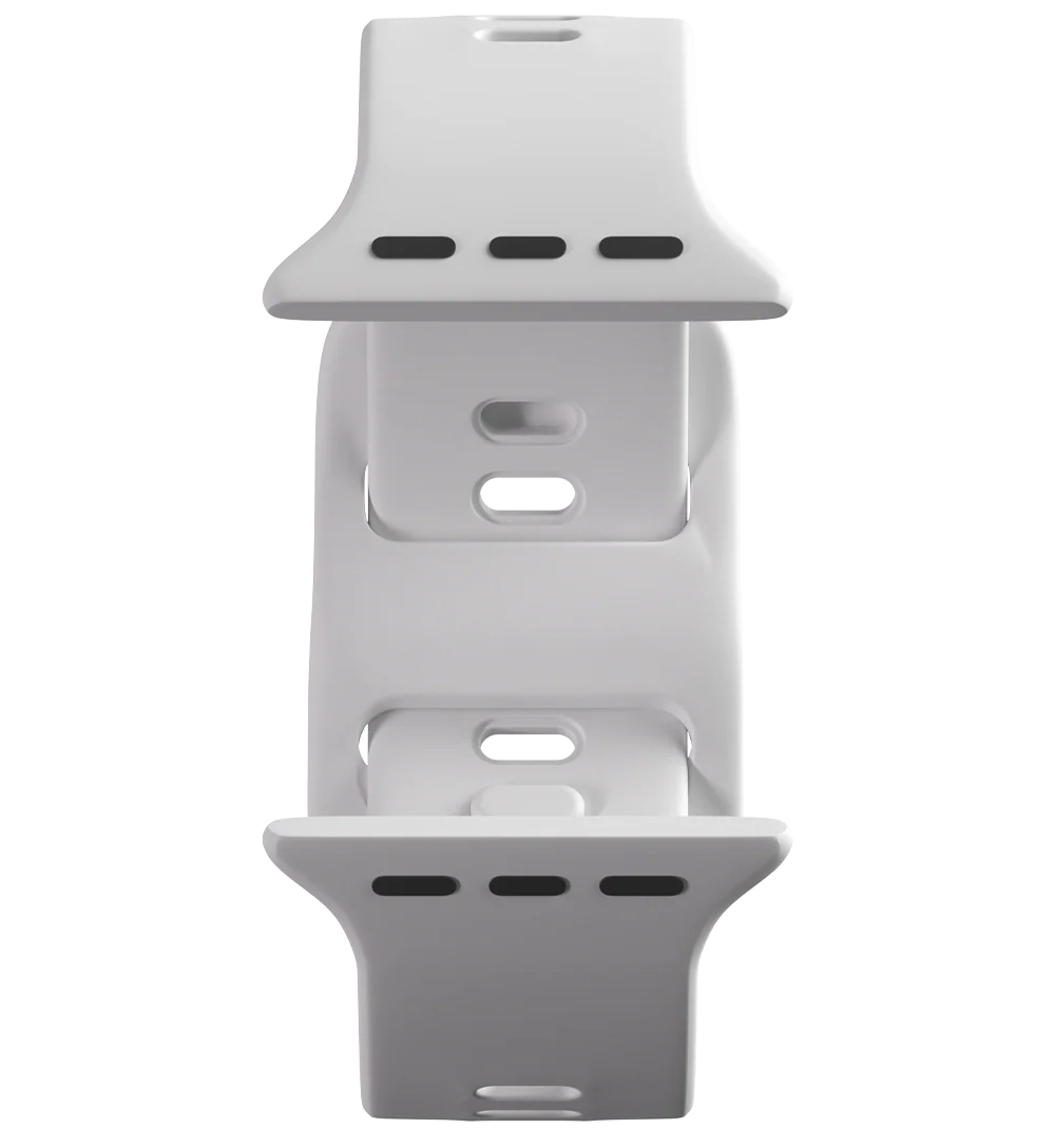 Sport Band For Apple Watch - White - 42/44/45mm - Image 7