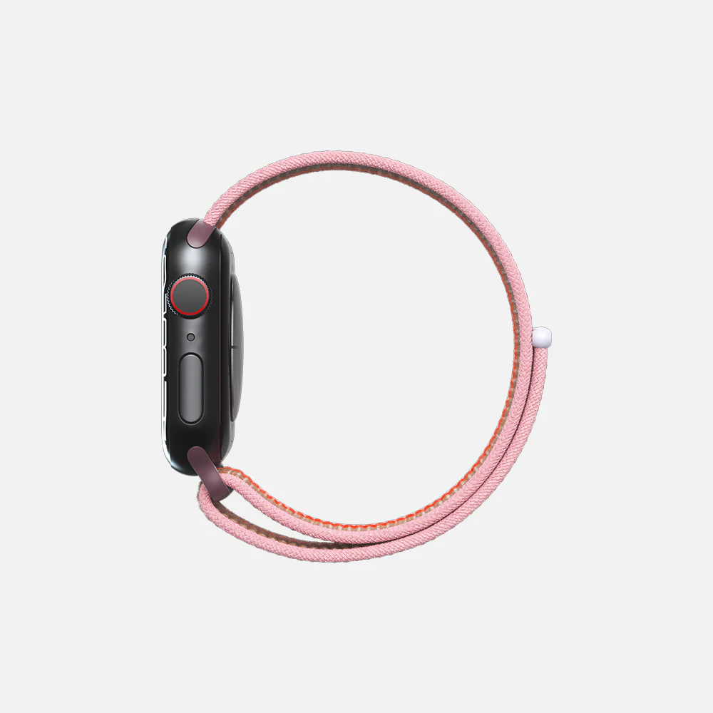 Sport Loop For Apple Watch - Orange/Old Rose- 42/44/45 - Image 3
