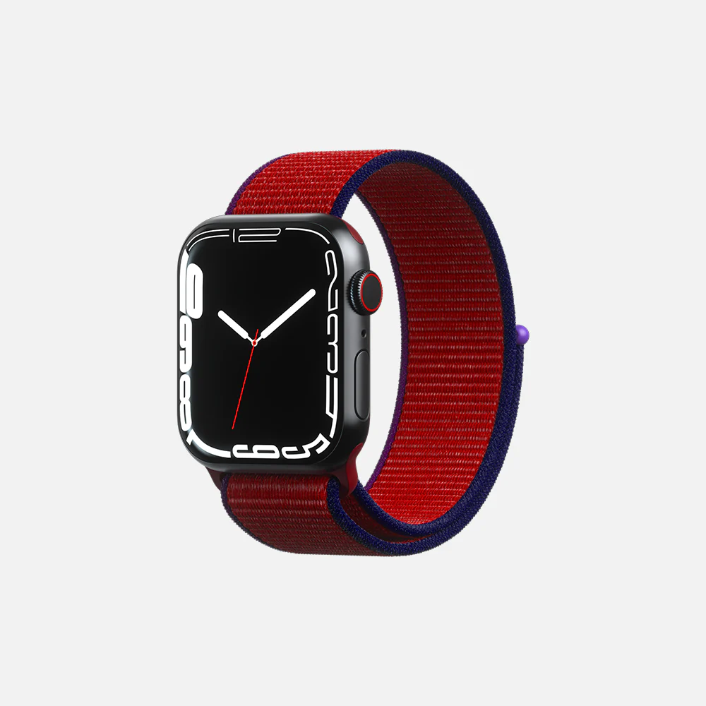 Sport Loop For Apple Watch - Red - 42/44/45 - Image 2