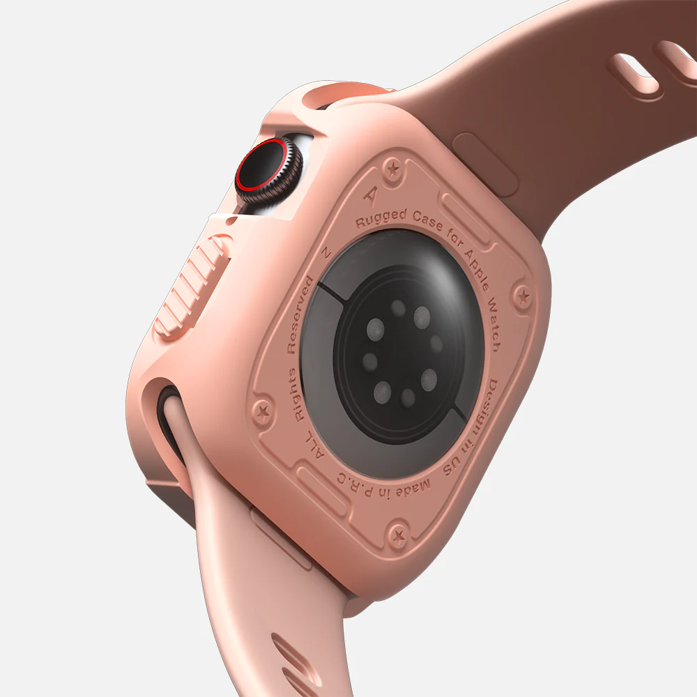 Sporty Case for Apple Watch - 42/44/45 - Pink - Image 6