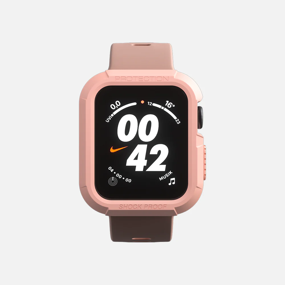 Sporty Case for Apple Watch - 42/44/45 - Pink - Image 7
