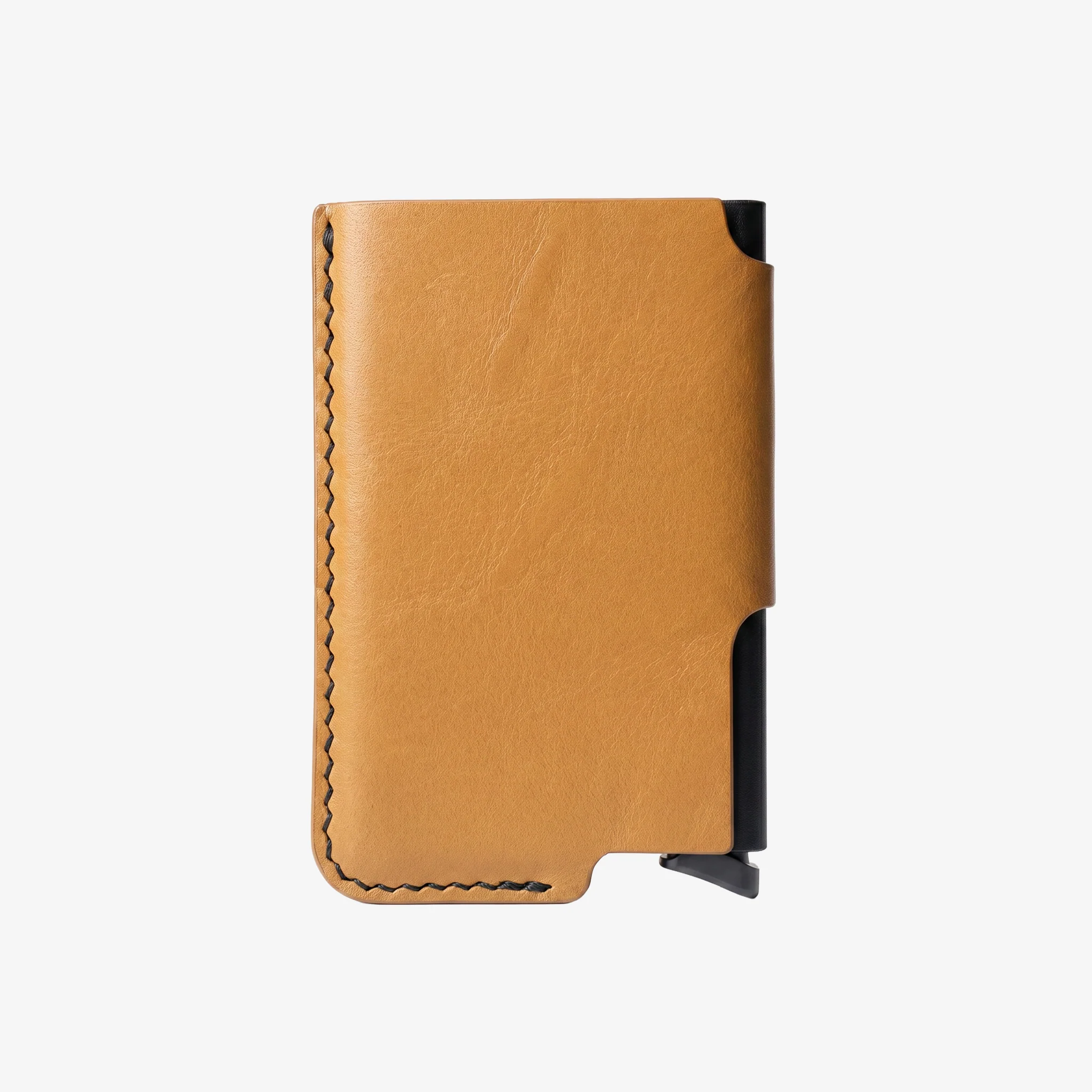 Stack Cardholder - Black / Camel - Image 4