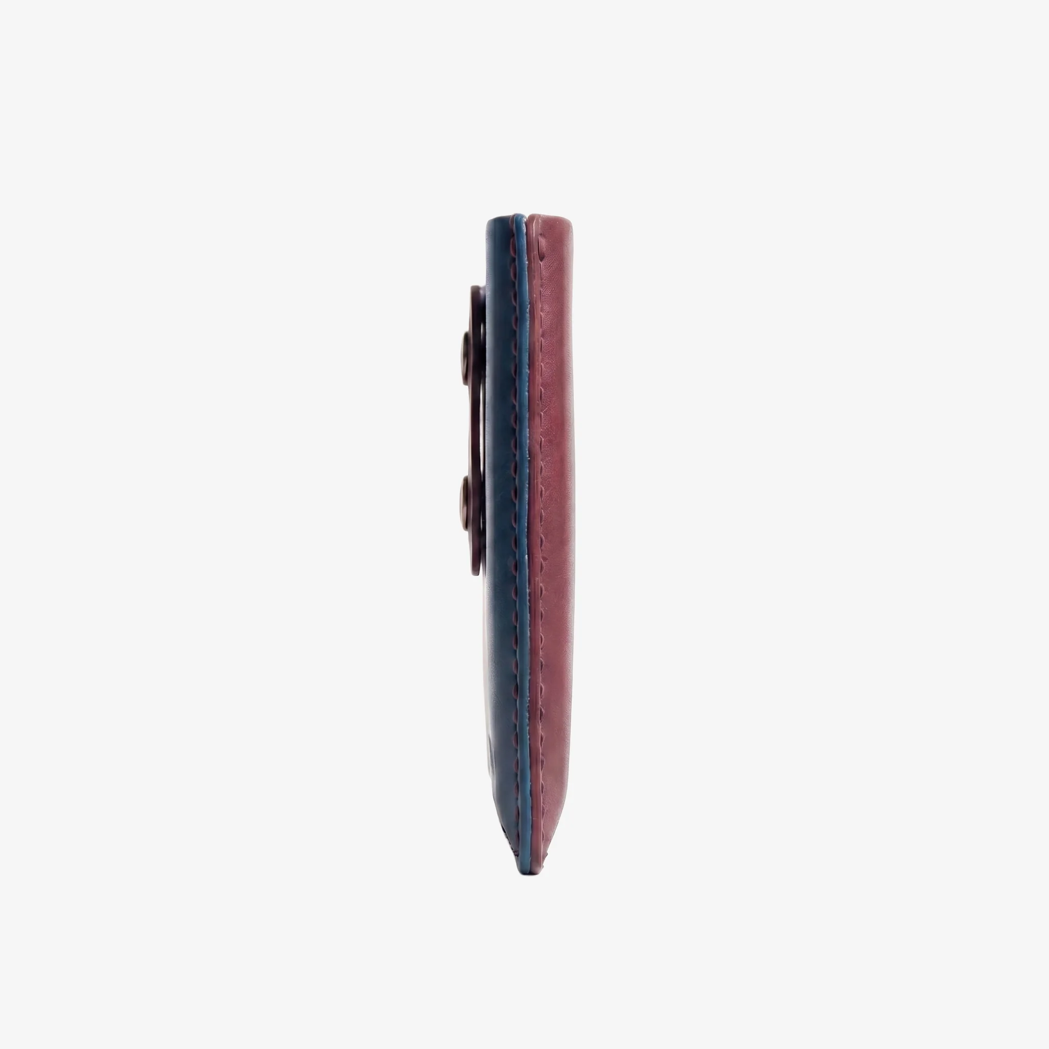 Stack Cardholder - Blue / Burgundy - Image 2